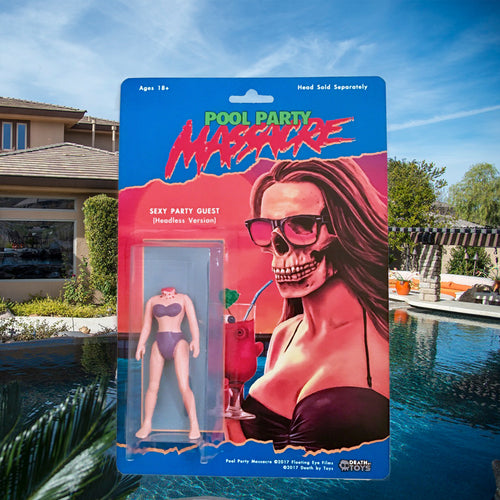 Pool Party Massacre Limited Edition Action Figure (2nd Edition w/ blue bikini)