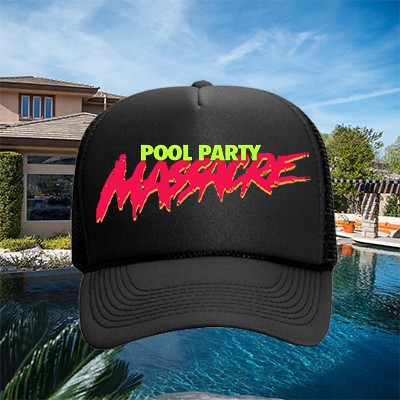 Pool Party Massacre Logo Hat
