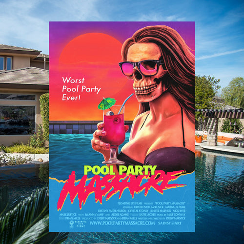 Pool Party Massacre 24x36 Movie Poster